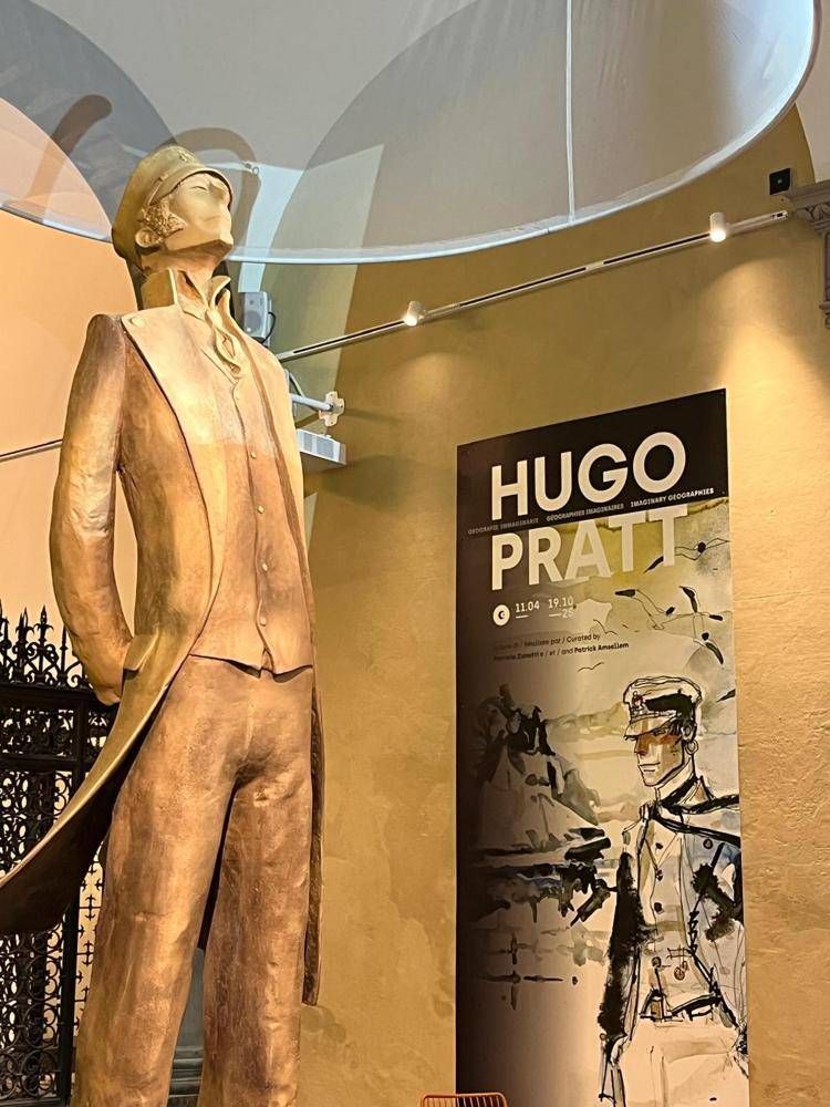 A Siena l'universo di Hugo Pratt in 300 opere