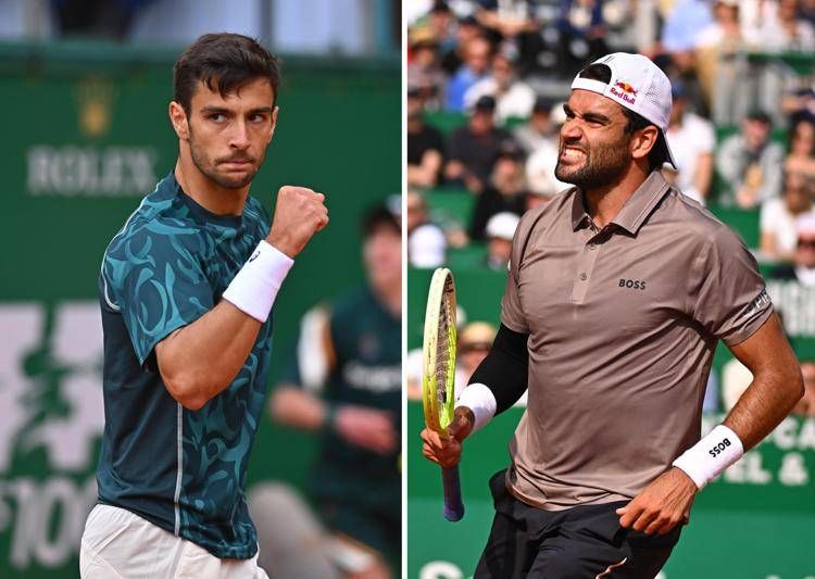 Lorenzo Musetti e Matteo Berrettini - Ipa/Fotogramma - Ipa/Fotogramma