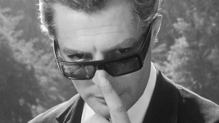 Marcello Mastroianni in '8½' di Federico Fellini
