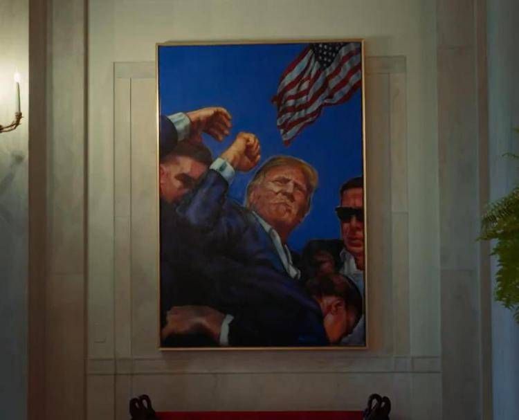 Il nuovo quadro alla Casa Bianca