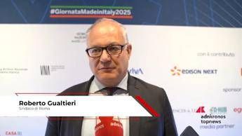 Cinema: Gualtieri (Sindaco di Roma), 'Premio Film Impresa utile per Roma per una maggior consapevolezza della sua dimensione industriale'