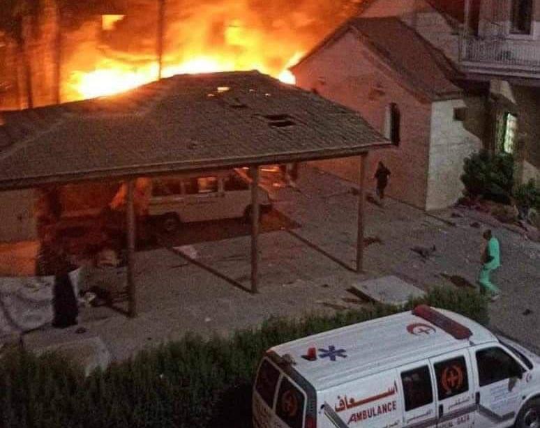 İsrail Bombarda Gazze Hastanesi, Hamas: “Yeni Korkunç Suç”