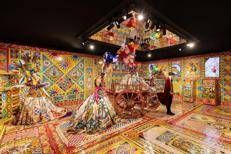 Una sala della mostra dedicata alla Sicilia - (foto Mark Blower)