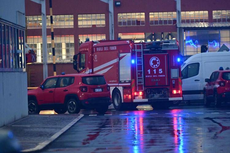 L'incidente alla Toyota Material Handling di Borgo Panigale nel Bolognese (Fotogramma/Ipa)