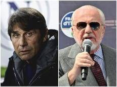 Antonio Conte e Aurelio De Laurentiis - Ipa/Fotogramma