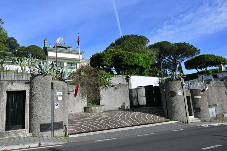 Ambasciata dell'Oman a Roma (Afp)