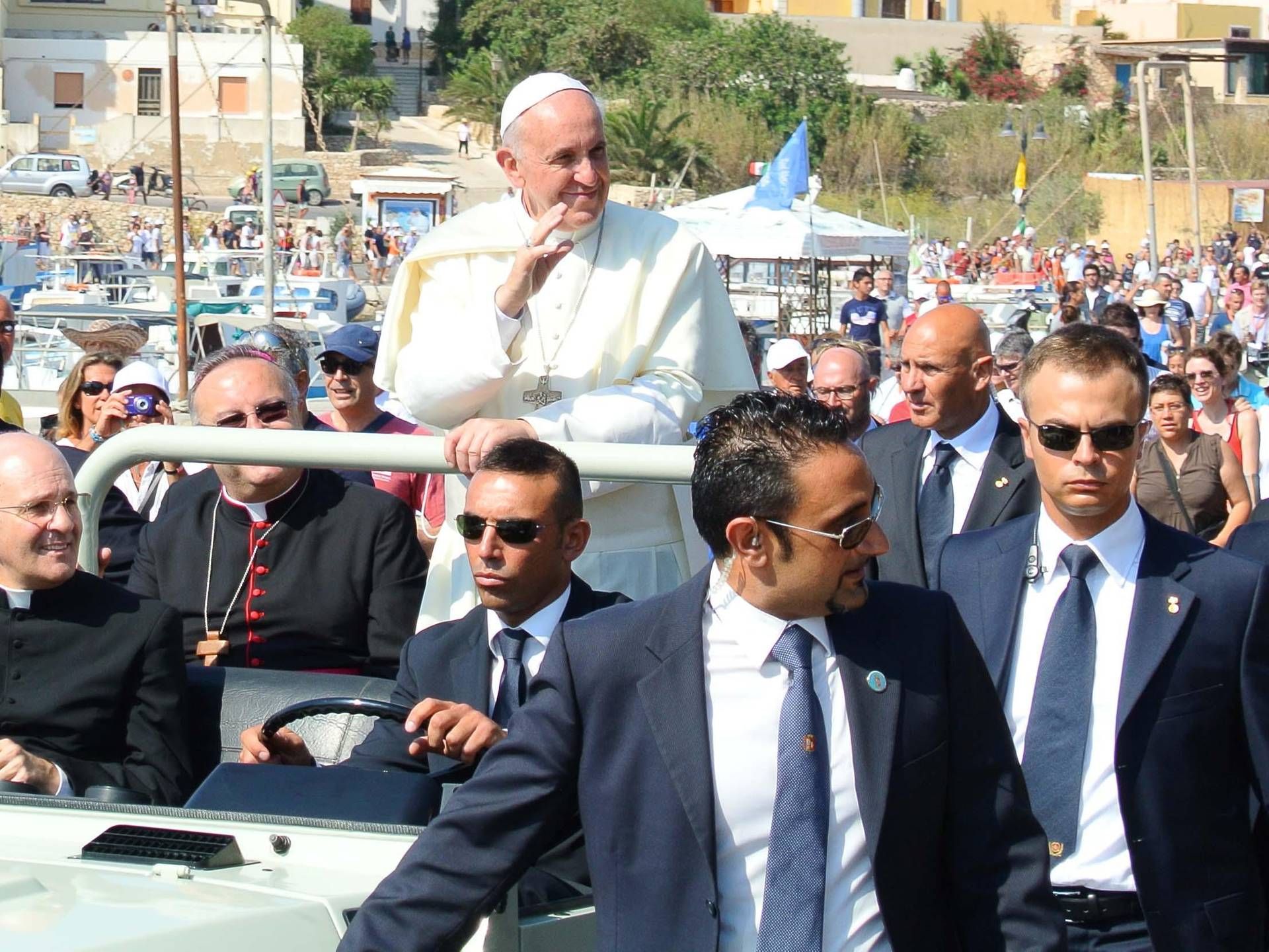 La visita di Papa Francesco a Lampedusa nel 2013
