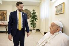 Il vicepresidente Usa JD Vance incontra Papa Francesco il 20 aprile - Vatican Media