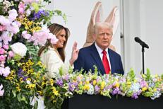 Donald e Melania Trump (Afp)