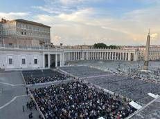 Piazza San Pietro, foto Adnkronos