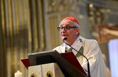 Il cardinale Matteo Zuppi (Fotogramma/Ipa)