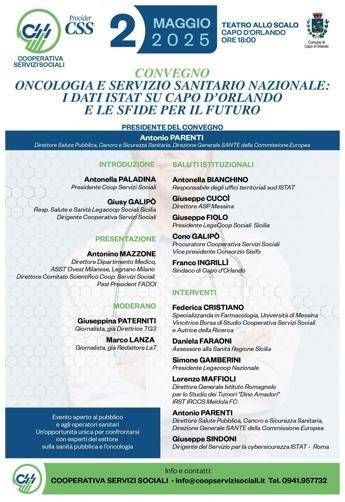 I numeri del cancro nel paese che ispirò Gino Paoli: convegno a Capo d'Orlando
