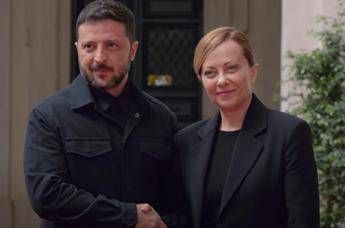 Ucraina, Meloni incontra Zelensky: 