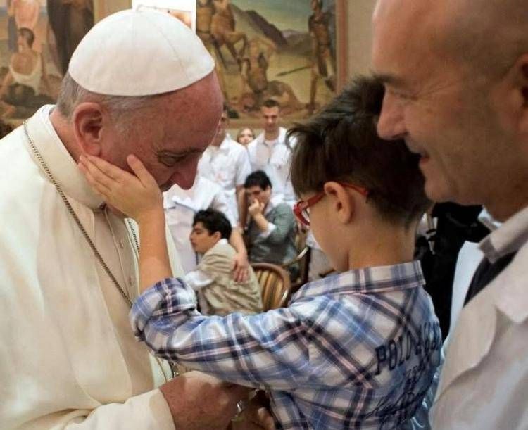 Visita di Papa Francesco al Serafico