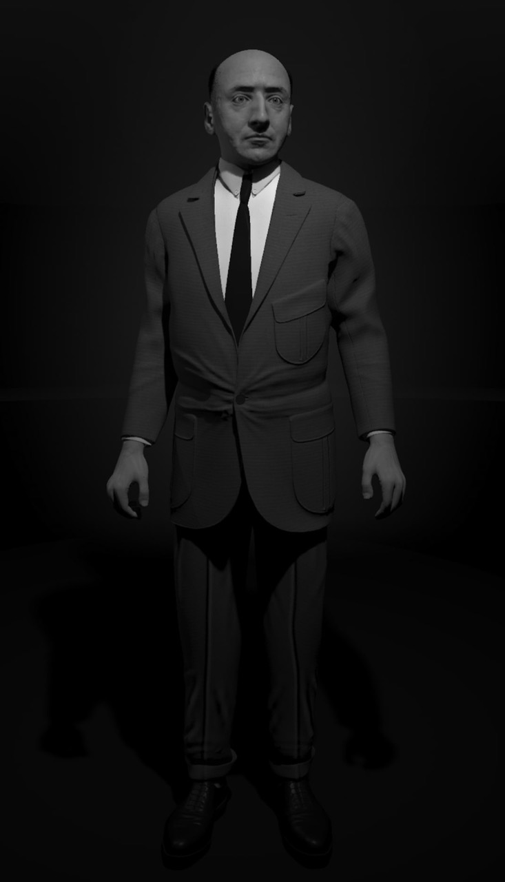 Şairin hologramı, Vittoriale'de Giuli ile 3 Mayıs doğumlu