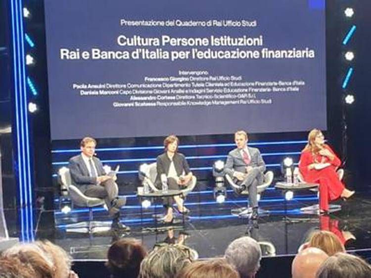 Rai e Banca d'Italia assieme per un'educazione finanziaria che serva e funzioni