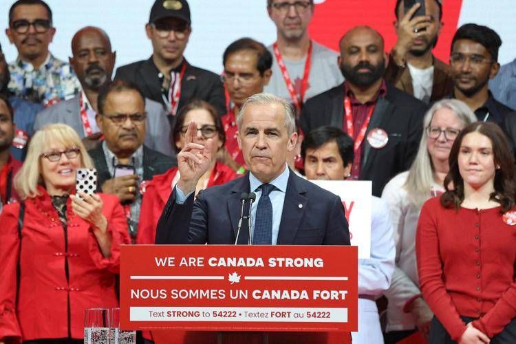 Mark Carney, il discorso dopo la vittoria nelle elezioni in Canada - Afp