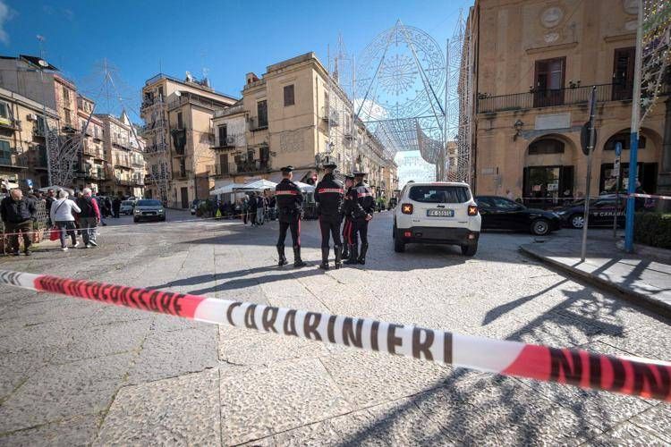 Il luogo della sparatoria a Monreale - Fotogramma /Ipa