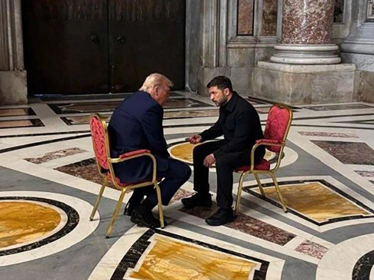 Trump e il colloquio con Zelensky a San Pietro: "Ecco cosa gli ho detto"