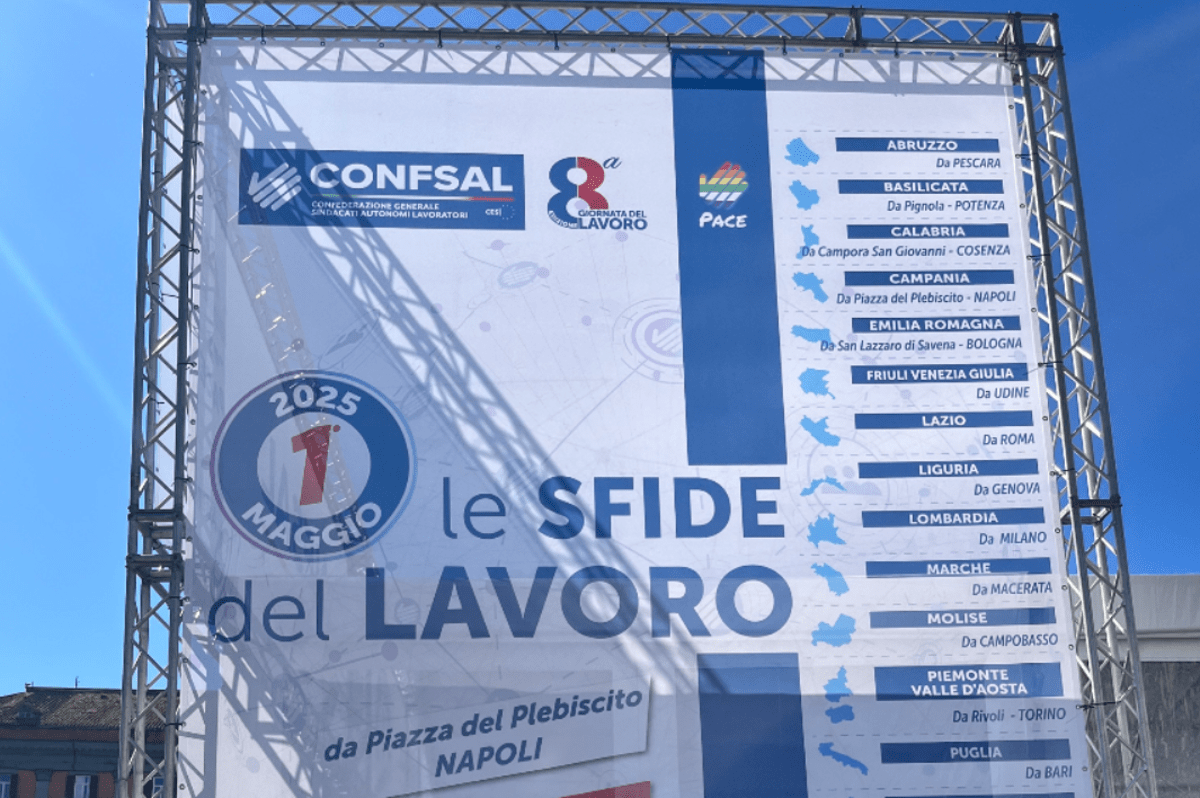 A Napoli VIII Giornata del Lavoro Confsal