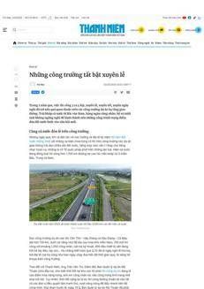 Vietnam: Lavori in corso per il completamento di oltre 1.700 km di autostrade in vista del 50° anniversario dell'unità nazionale
