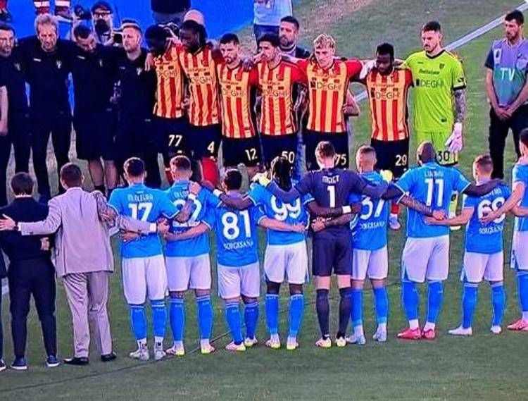 Lecce e Napoli prima del match