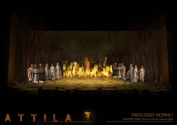 Un nuovo allestimento di Attila dal 16 al 24 maggio alla Fenice
