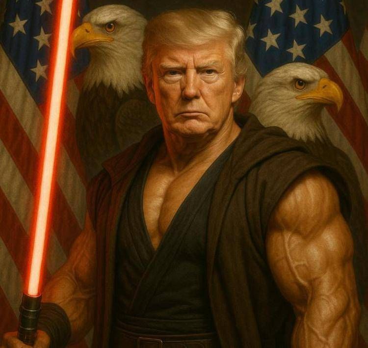 Trump in versione Guerre Stellari