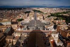 Una veduta del Vaticano (Afp)