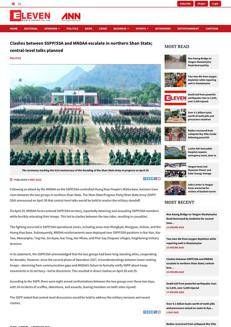 Myanmar: Tensions Rise Between MNDAA and SSPP/SSA in Shan State