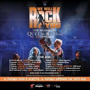 Torna 'We Will Rock You', da gennaio 2026 nei teatri