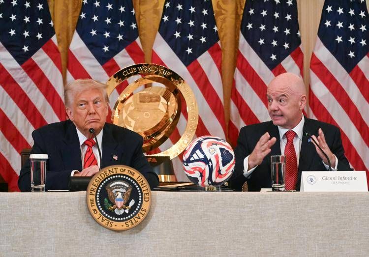 Trump e Infantino