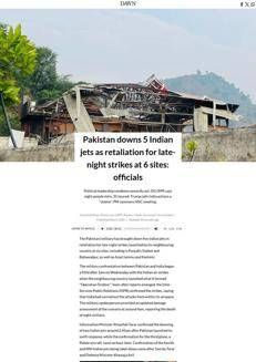 Pakistan: Tensions Rise After Indian Missile Attacks
