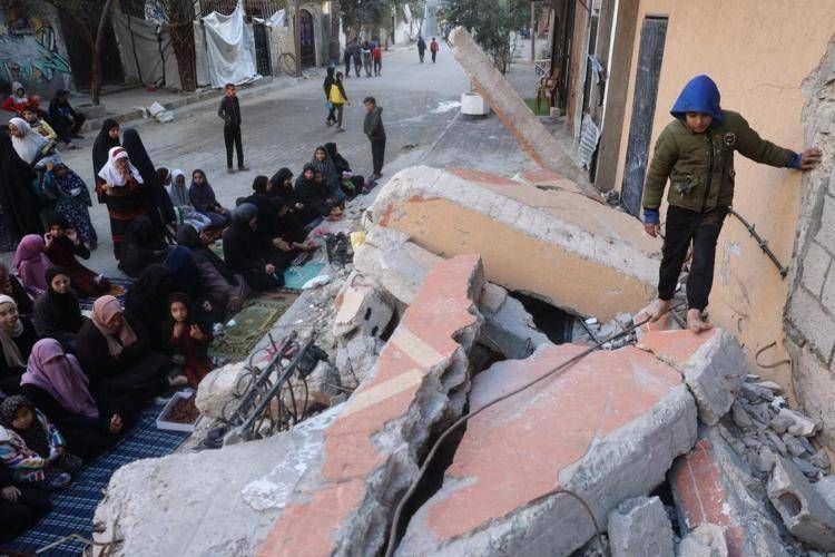 Macerie a Gaza - (Afp)