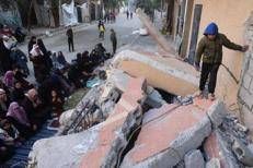 Macerie a Gaza - (Afp)
