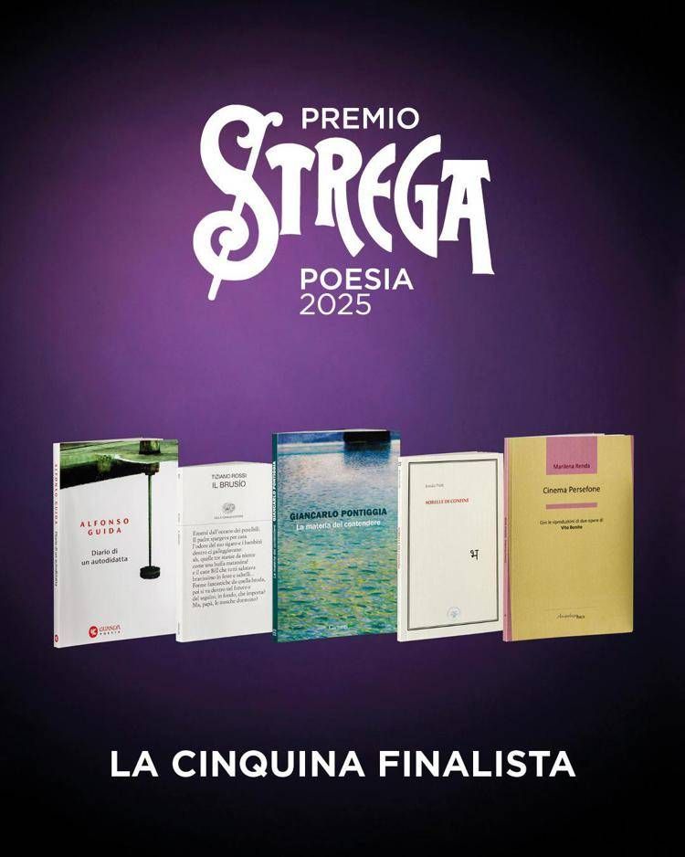 Premio Strega Poesia, annunciata la cinquina finalista