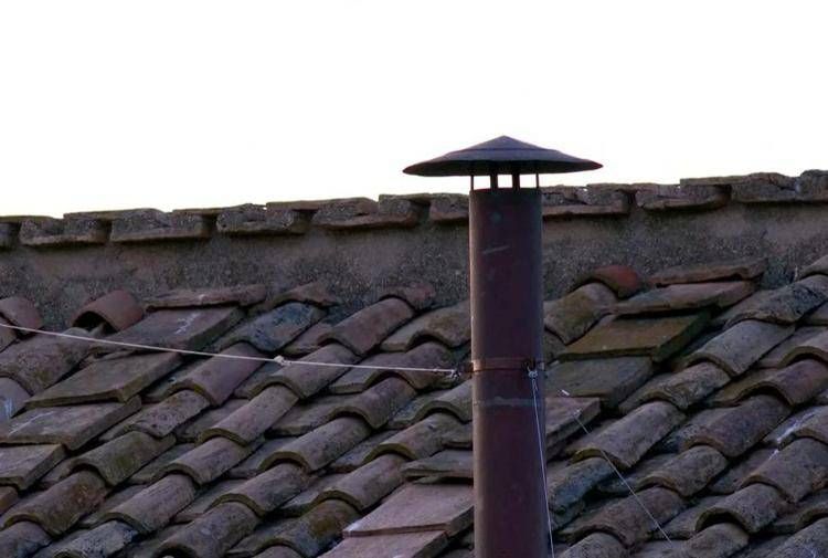 Il comignolo della Cappella Sistina