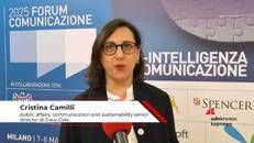 Forum Comunicazione 2025, Camilli (Coca-Cola):