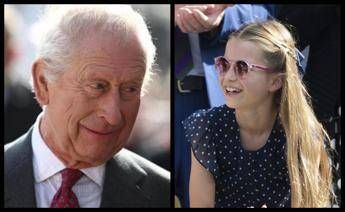 Re Carlo e la nipote Charlotte, la figlia che avrebbe volu