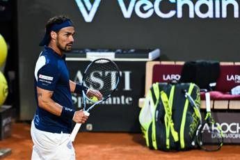 Fognini, l'ultima partita a Roma e l'ovazione del Centrale: 