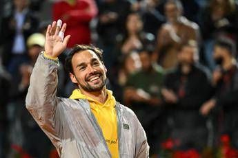 Fognini, l'ultima partita a Roma e l'ovazione del Centrale: 