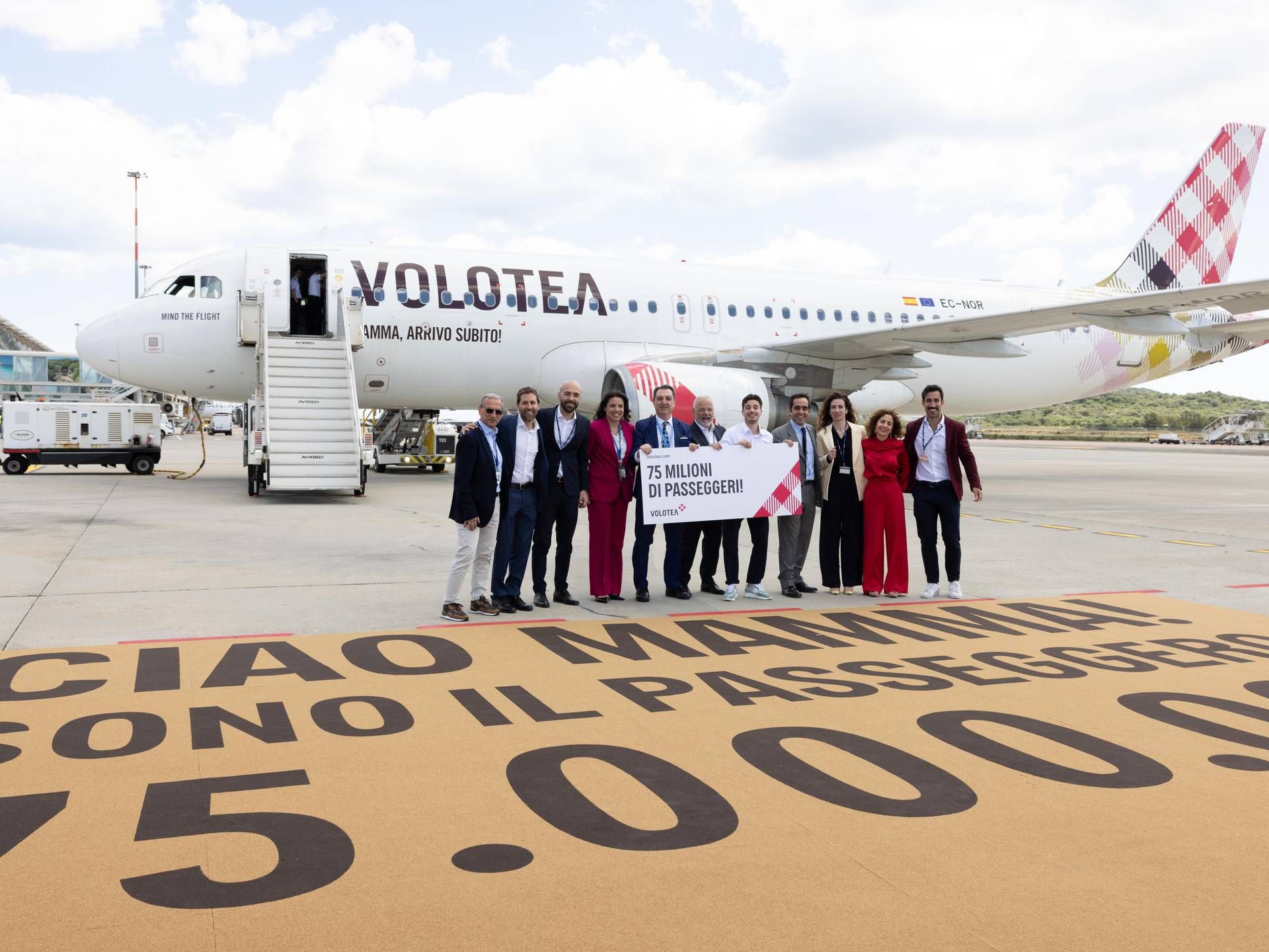 volotea 75 mio pax