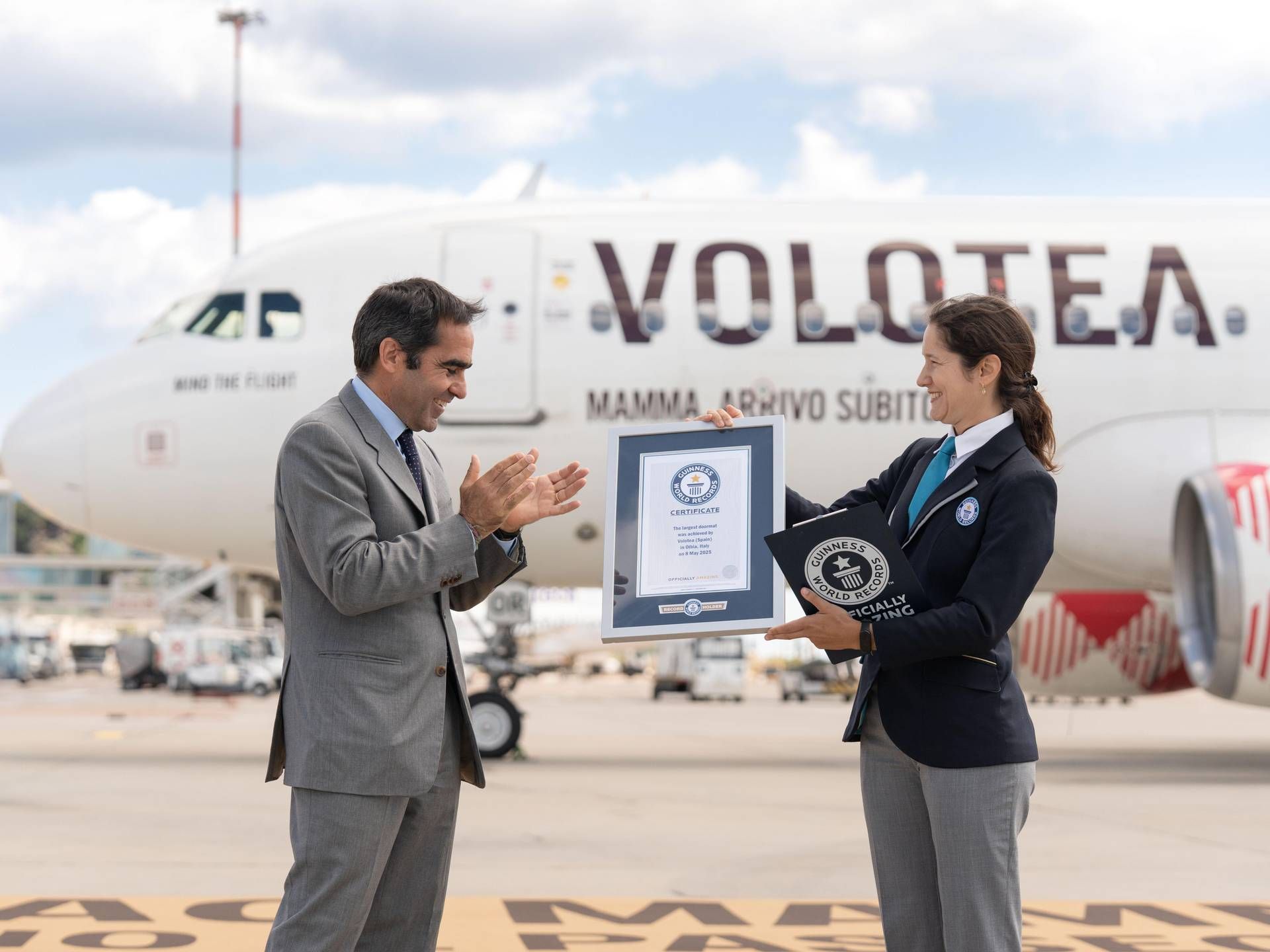 volotea carlos munoz certificate