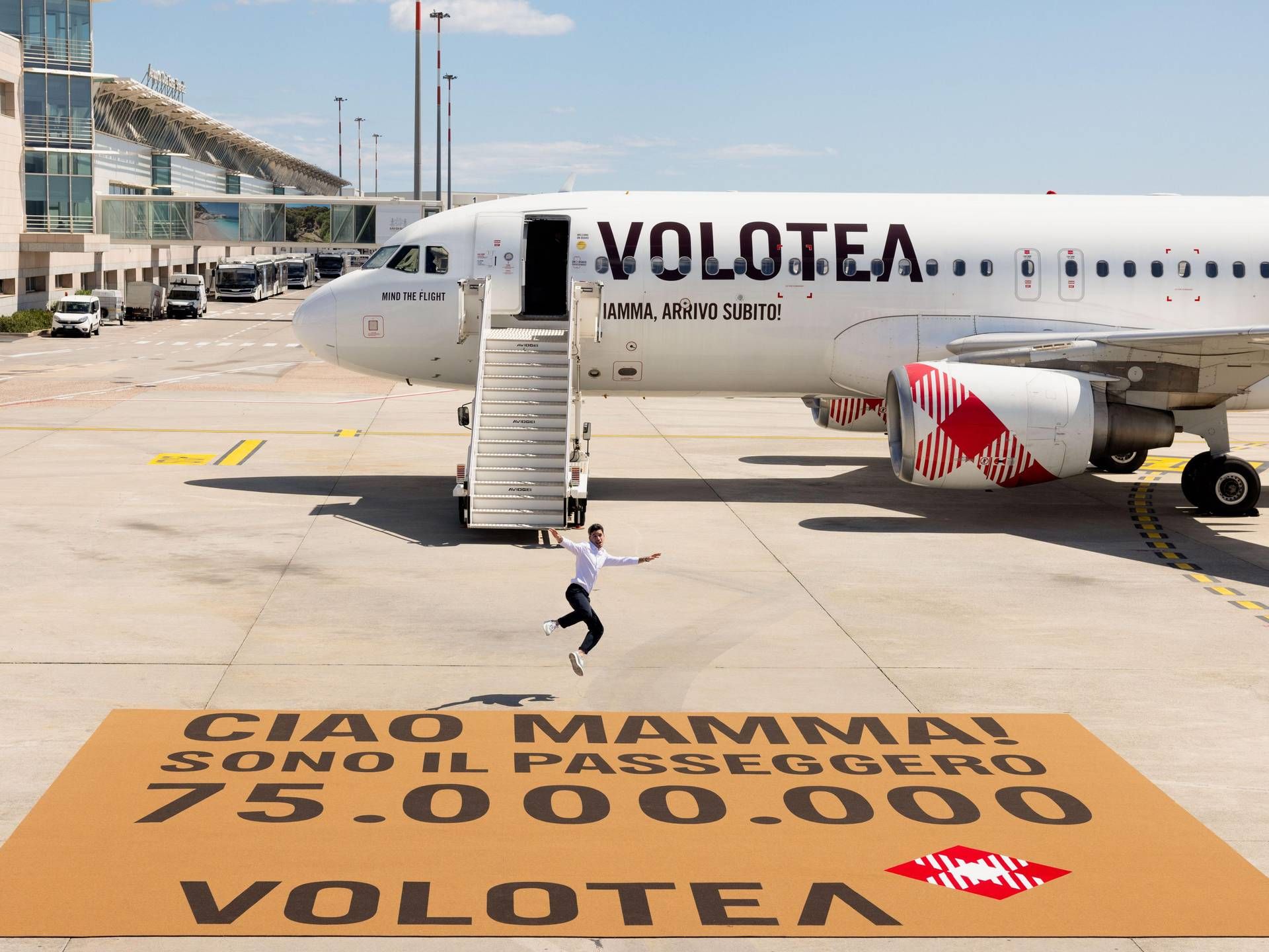 volotea 75 mio pax guinness world record