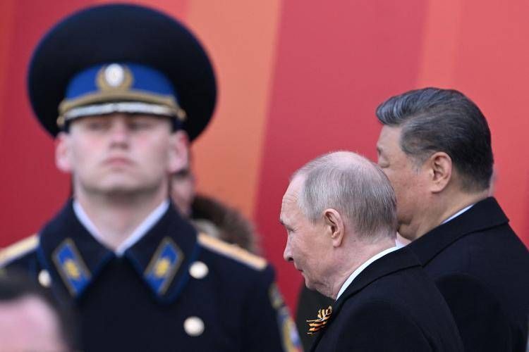 Vladimir Putin e Xi Jinping  - (Afp)