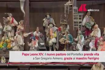 Papa Leone XIV, a Napoli arriva il pastore del presepe dedicato al nuovo pontefice