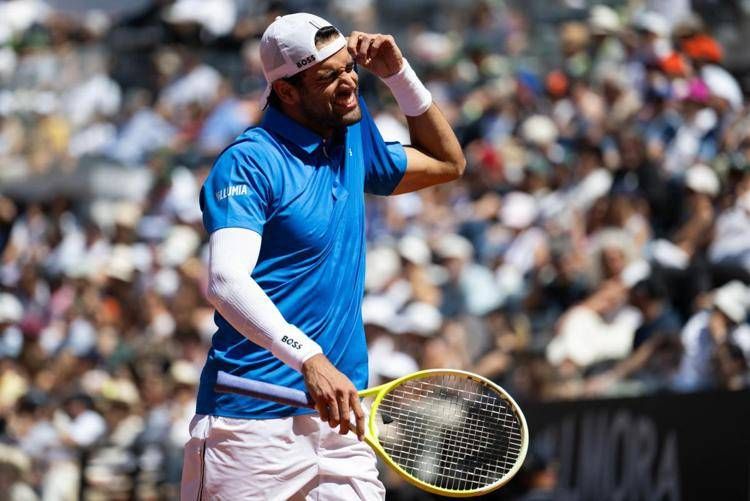 Berrettini, che esordio agli Internazionali: batte Fearnley e si emoziona