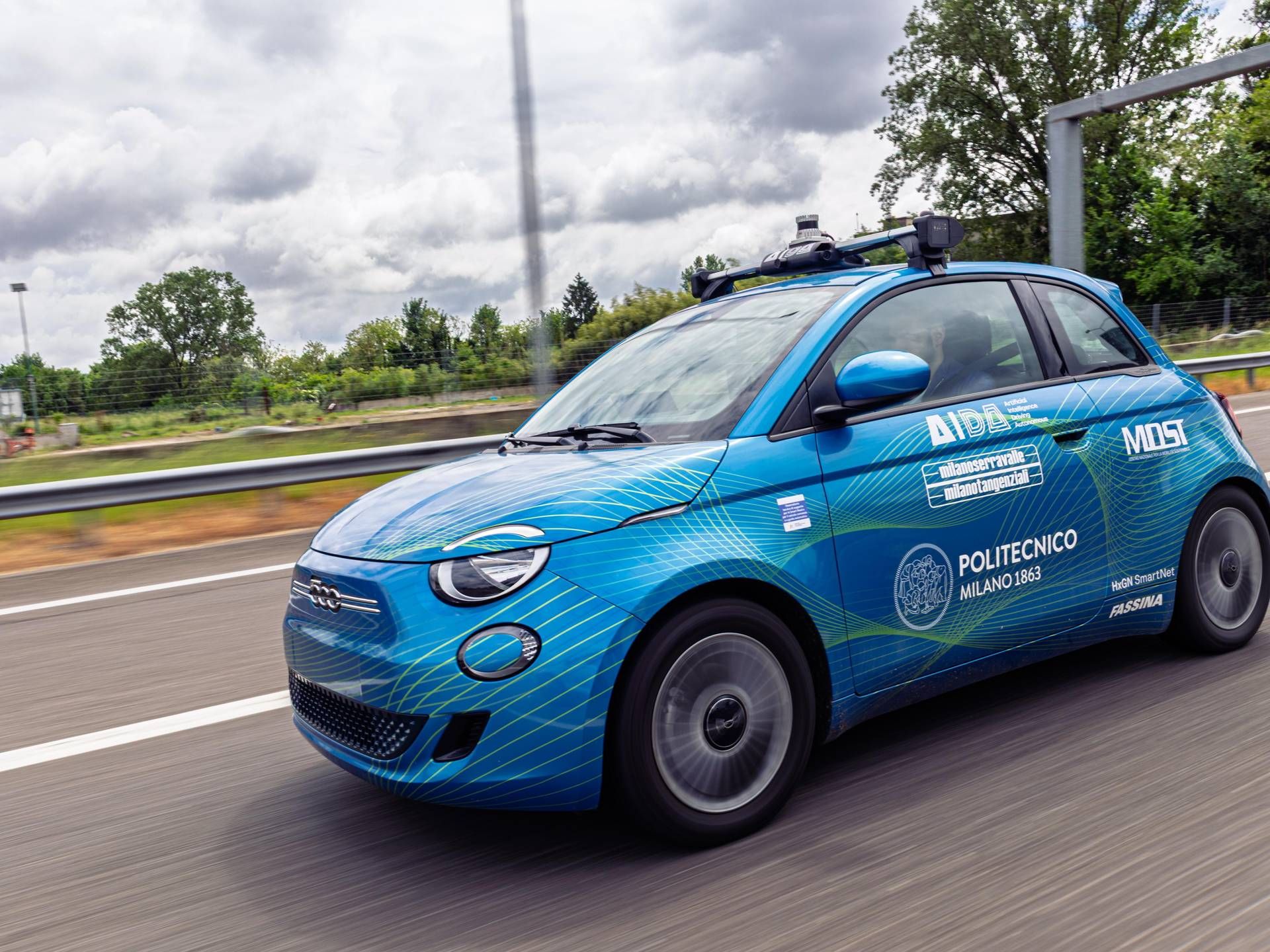 serravalle politecnico milano navetta guida autonoma comm