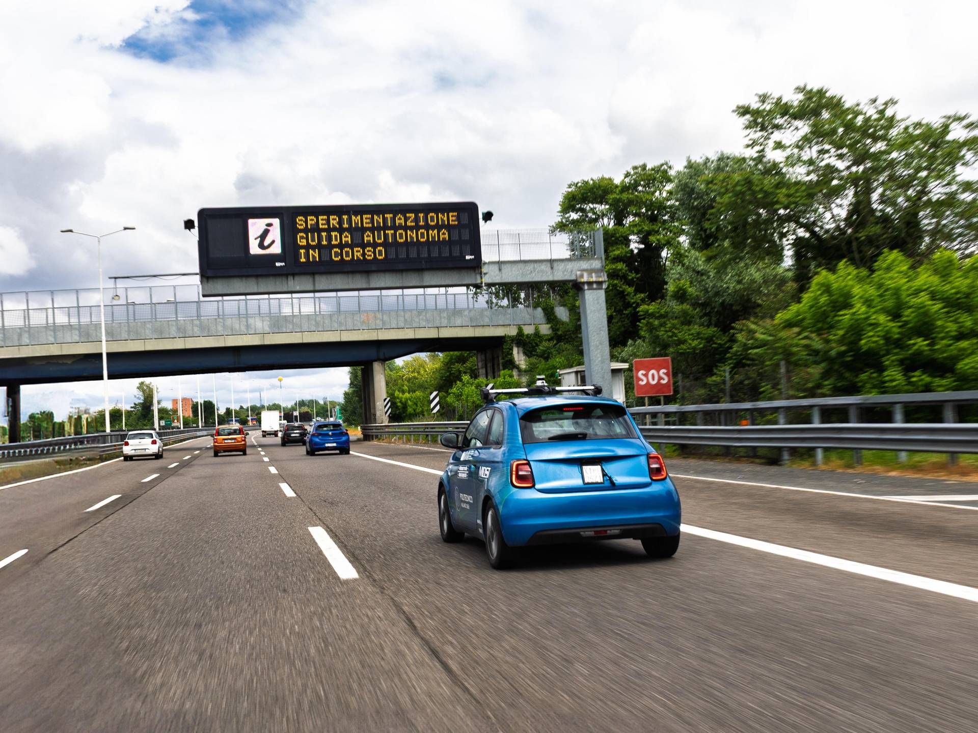 serravalle politecnico milano navetta guida autonoma 2 comm