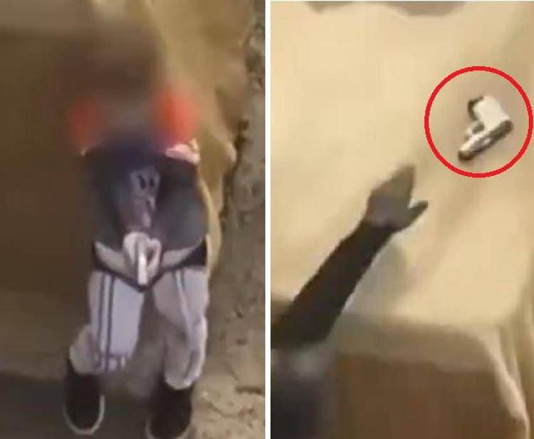 Bambini armati contro la polizia, operazione ad alta tensione - Video